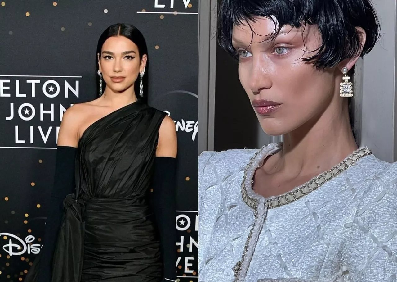 Bella Hadid, Dua Lipa, štýl