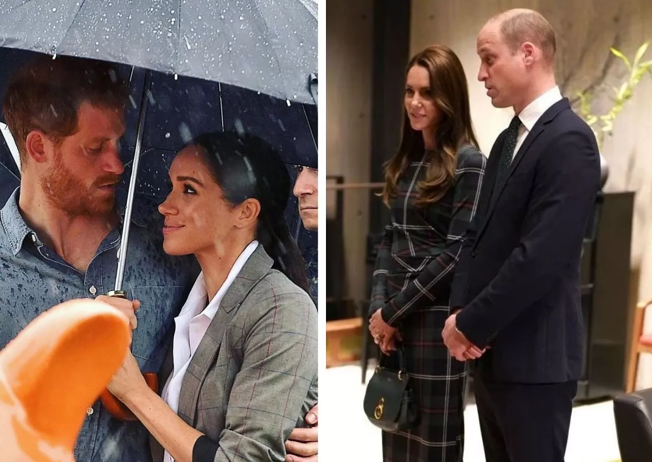 Meghan, Kate, Harry