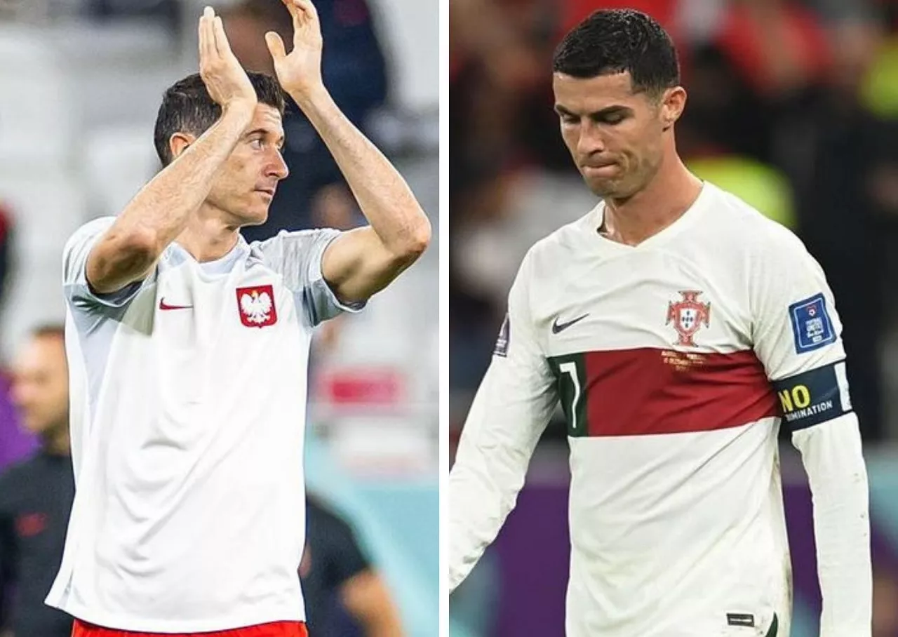 neúspech, Cristiano Ronaldo, Robert Lewandowski