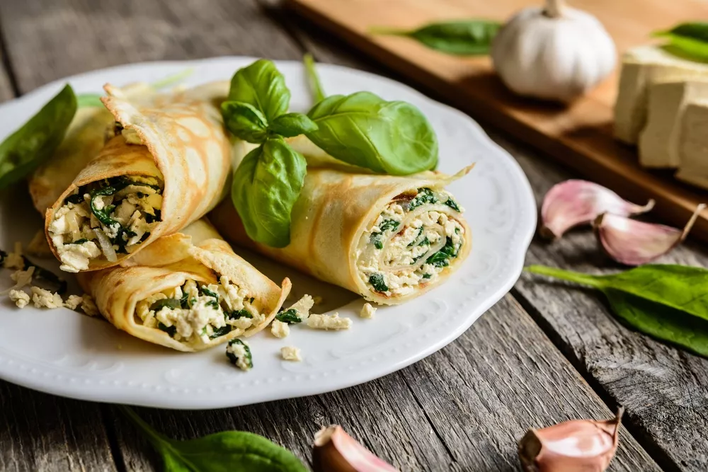 slané palacinky_špenát_feta